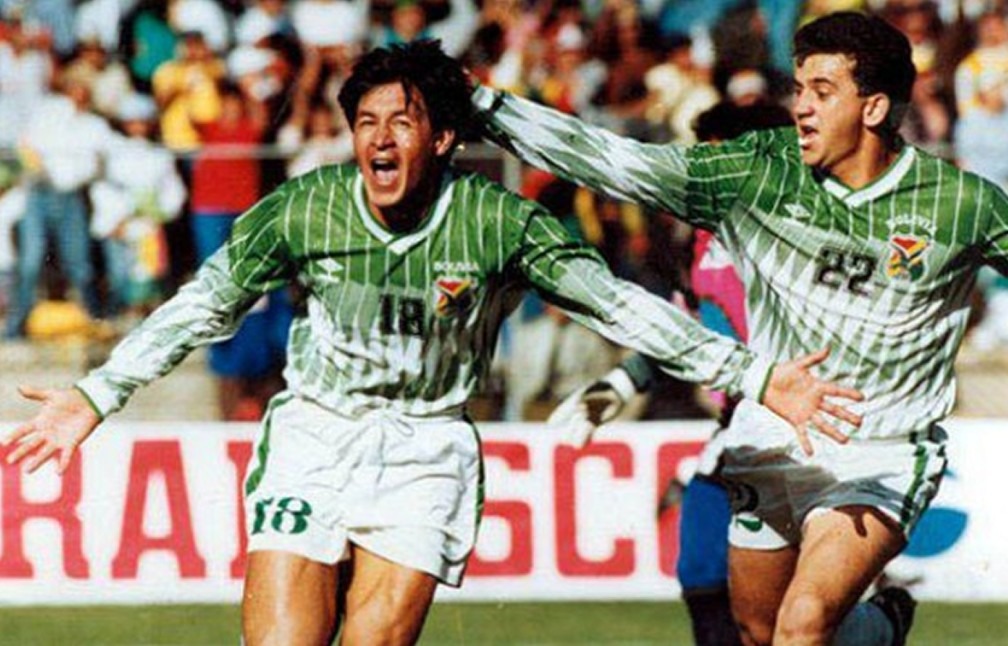 Historia de la selección boliviana en eliminatorias